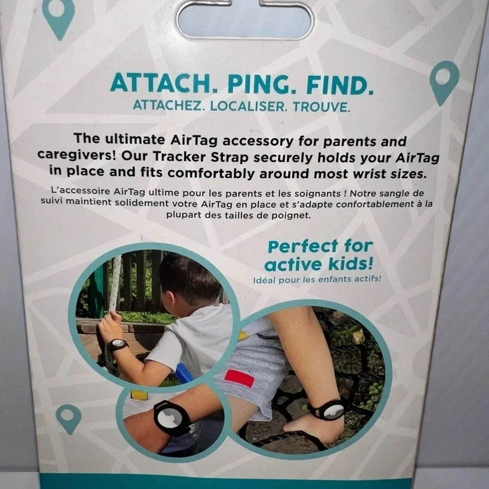 Case Mate, tracker strap, AirTags, ages 7+ adjusts to fit a wide‎ range of wrist